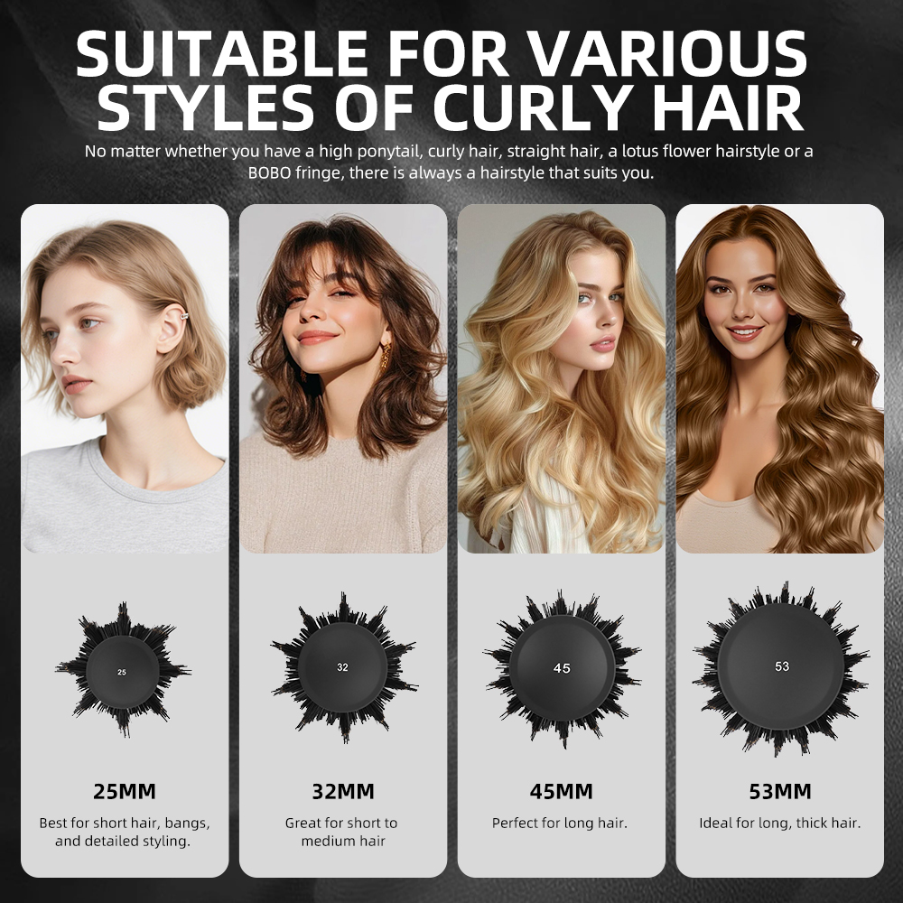 Straightening & Curling Dual-use Brush
